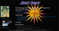 Desktop Screenshot of noveltheory.com